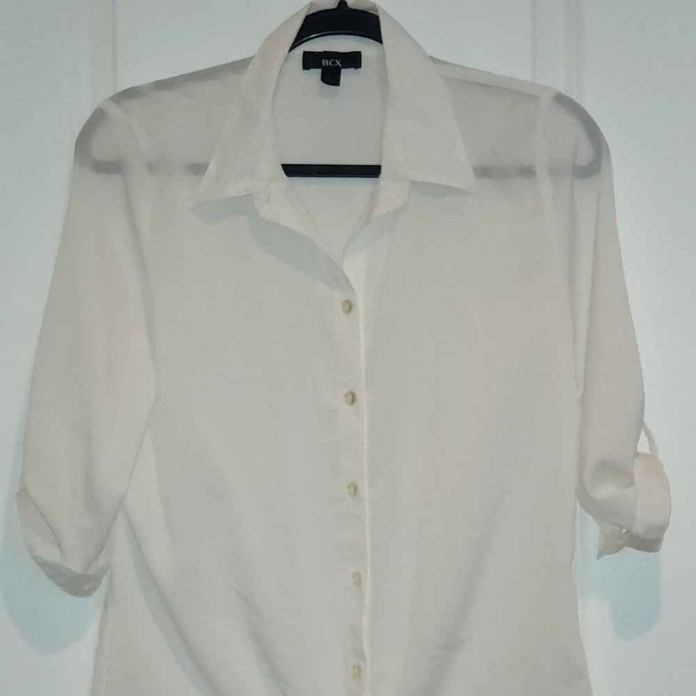 Sheer white Blouse